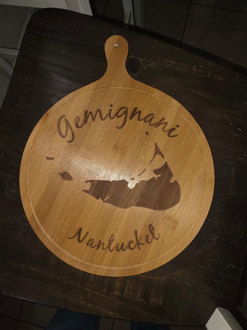 12" ROUND CUTTING BOARDS WITH STAND