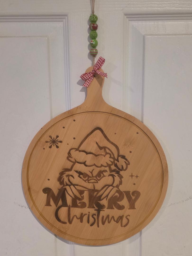 12" ROUND CUTTING BOARDS WITH STAND