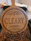 12" ROUND CUTTING BOARDS WITH STAND